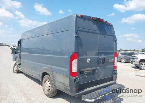2021 Ram Promaster 3500 Cargo Van High Roof 159 Wb Ext from USA, damaged, VIN 3C6MRVJG1ME579536